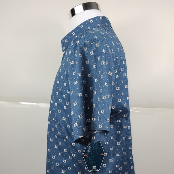 New with Tags • Black Jack Men's Casual Button‑Down Shirt - Picture 2 of 6